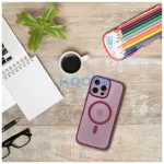 Variete Mag Cover tok Samsung S25 PLUS készülékhez, MagSafe-kompatibilis, lila