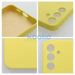 Xiaomi Redmi 13C készülékhez szilikon tok 2mm sárga