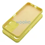 Xiaomi Redmi 13C készülékhez szilikon tok 2mm sárga