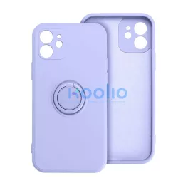   Xiaomi Redmi Note 14 Pro 4G készülékhez Silicone Ring tok lila